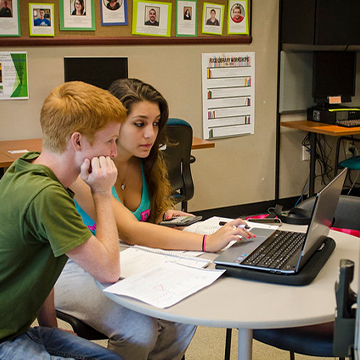 Students Studying
