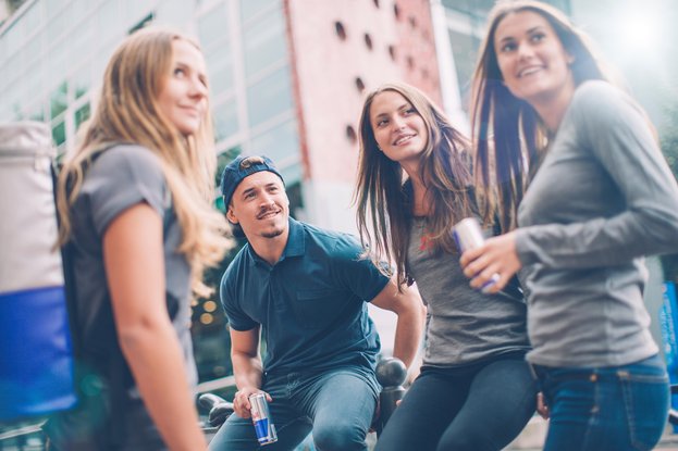 Red Bull on campus