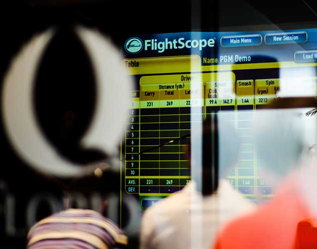 Photo of golf simulator
