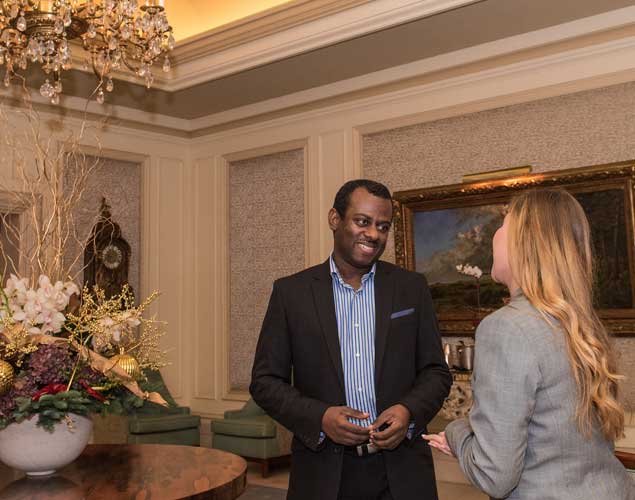 RHM Spotlight in Hotel Lobby