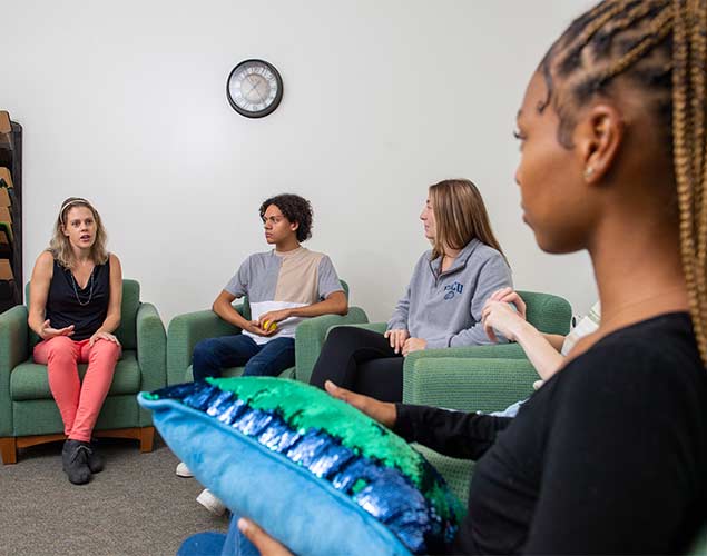 People in a counseling session