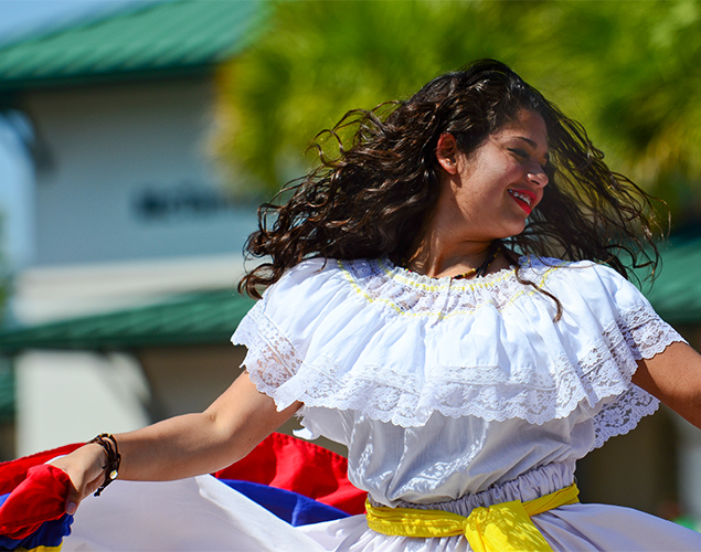 International dancer