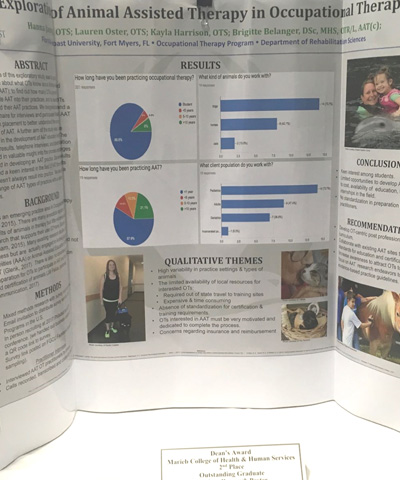 Occupational therapy in the newspaper for winning