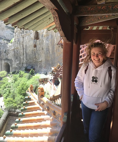 Katherine Patterson in China Katherine Patterson in China