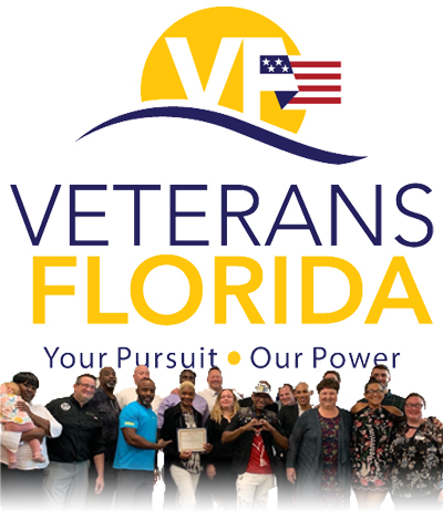 Veterans Florida Entrepreneurship Program Logo and 2019 Fall Cohort