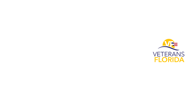Veterans Florida Entrepreneurship Program Logo Overlay